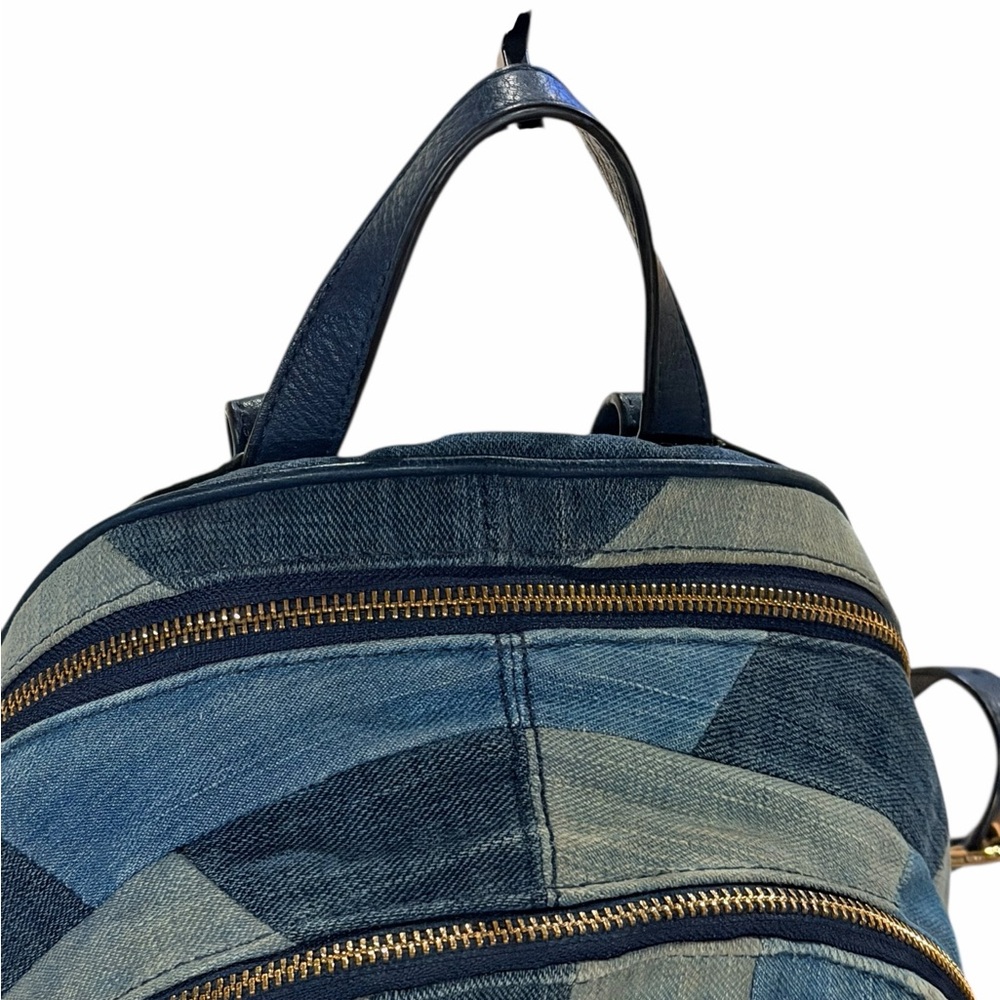 Michael Kors Denim Patchwork Backpack - image 8